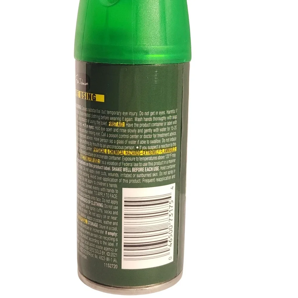OFF Deep Woods Insect Repellent VIII Dry Aerosol 2.5 oz Mosquito Tick Protection